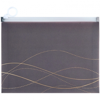 Папка на блискавці zip-lock, А5+ Waves-4 Axent 1498-43-a