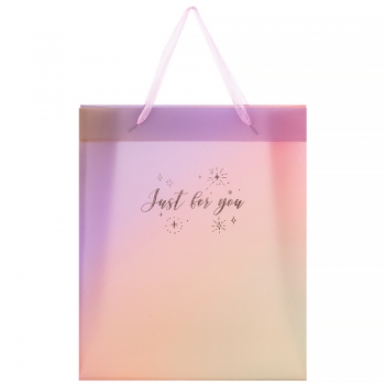 Пакет пластиковий подарунковий 32х27см, Just for you-3 Axent 8504-39-a