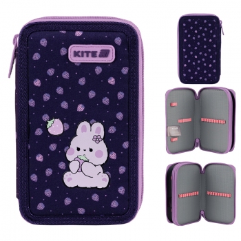 Пенал на блискавці без наповнення на два відділення Feel Good Kite k25-623-3