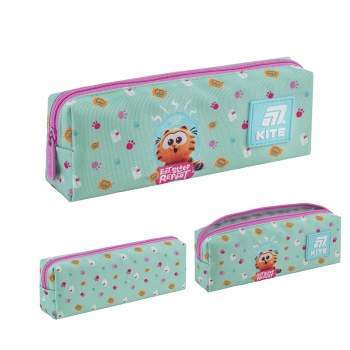 Пенал на блискавці без наповнення на одне відділення Garfield-2 Kite gf25-642-2