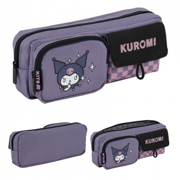Пенал на два відділення з органайзером без наповнення Hello Kitty Kite hk25-2701-1