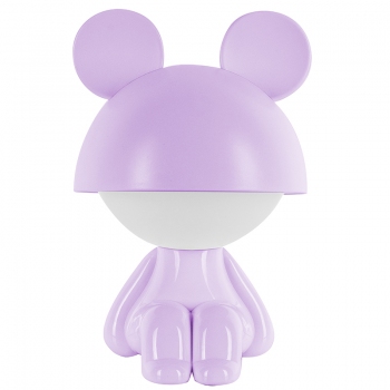 Світильник-нічник LED з акумулятором Cute Mouse, фіолетовий Kite k25-316-2-5