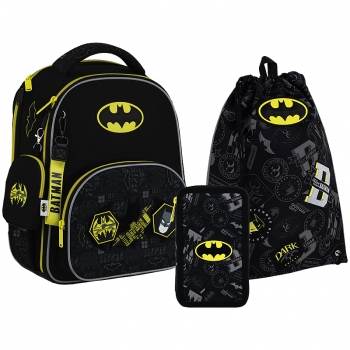 Набір рюкзак + пенал + сумка для взуття DC Comics Kite set_dc25-556m