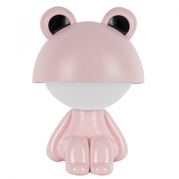 Світильник-нічник LED з акумулятором Cute Froggy, рожевий Kite k25-316-3-2