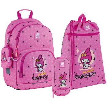 Набір рюкзак + пенал + сумка для взуття Hello Kitty Kite set_hk25-585m-2