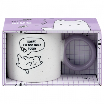 Чашка 370 мл Busy cat Kite k25-220-1