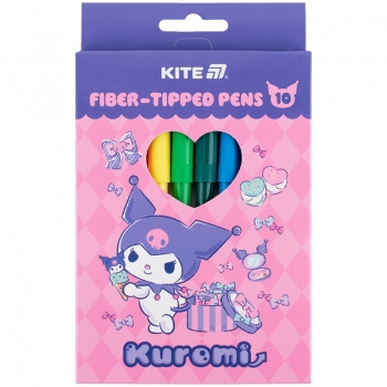 Фломастери, набiр 10 кольорів HK Kite hk25-455