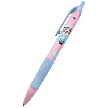 Ручка кулькова автоматична 0,5 SP KITE sp25-039 синя