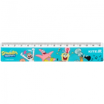 Лінійка пластикова, 15см SB KITE sb25-090