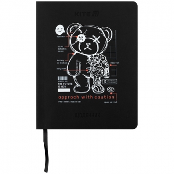 Щоденник шкільний, м'яка обкладинка, PU Bear Kite k25-283-1 Щоденник шкільний, м'яка обкладинка, PU Bear Kite k25-283-1