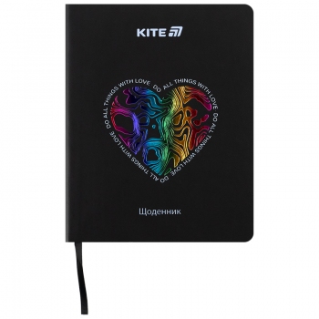 Щоденник шкільний, м'яка обкладинка, PU Love is Kite k25-283-3 Щоденник шкільний, м'яка обкладинка, PU Love is Kite k25-283-3
