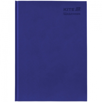 Щоденник шкільний, тверда обкладинка, Kite k25-262-15 синій