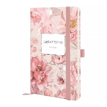 Щотижневик датований 2026 Partner 125*195, Peony Dreams AXENT 8524-26-2-a-cc