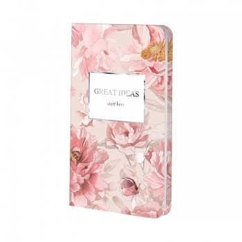 Щотижневик датований 2026 Pocket, 90*150, Peony Dreams AXENT 8525-26-2-a-cc
