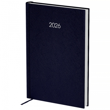 Щоденник датований 2026 Classic Style, 145*210, с/т темно-синій AXENT 8840-26-2-a