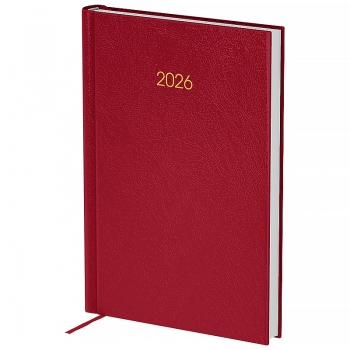 Щоденник датований 2026 Classic City, 145*210, з/т бордовий AXENT 8842-26-4-a