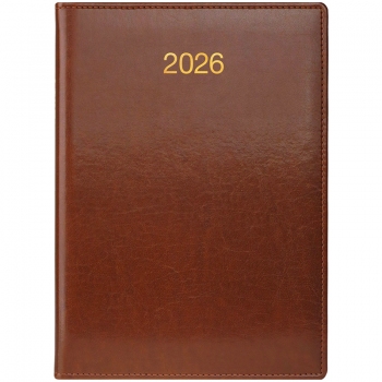 Щоденник датований 2026 Стандарт Soft з/т коричневий Brunnen 73-795 36 706