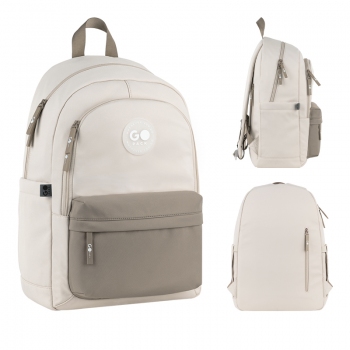 Рюкзак Education Teens 141L бежевый, коричневый GoPack go26-141l-1