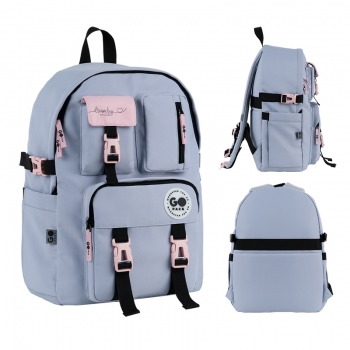 Рюкзак Education Teens 2500L серый GoPack go26-2500l-1