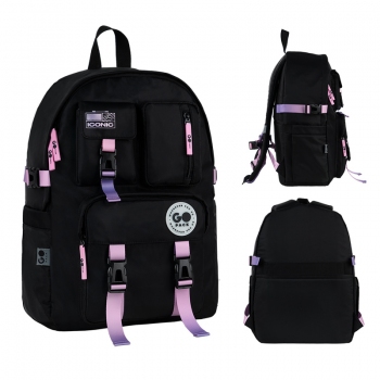 Рюкзак Education Teens 2500L черный, Градиент GoPack go26-2500l-2