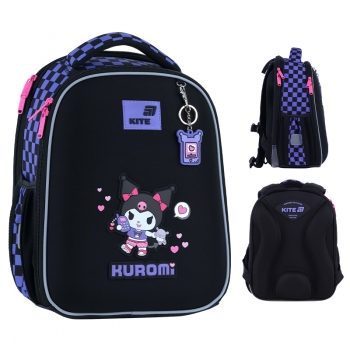 Рюкзак Education каркасный 555 Hello Kitty-3 KITE hk26-555s-3