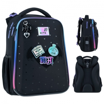 Рюкзак Education каркасный 531 Monster High KITE mh26-531m