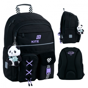 Рюкзак Education 584 Panda Love KITE k26-584m-2