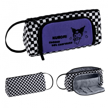 Пенал на два відділення з органайзером без наповнення 2700 Hello Kitty KITE hk26-2700