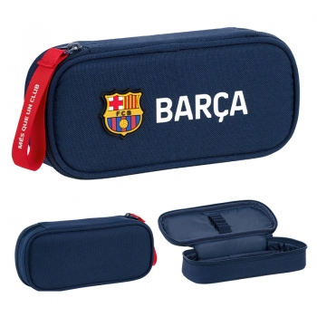 Пенал на одне відділення з органайзером без наповнення 662 FC Barcelona KITE bc26-662
