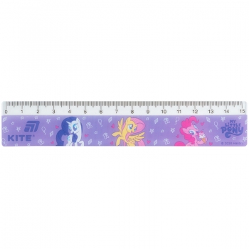 Линейка пластиковая 15см Little Pony KITE lp26-090