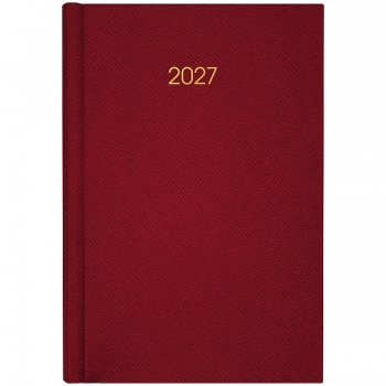 Щоденник 2027 Classic Style, 145*210, з/т бордовий, Axent 8840-27-3-a