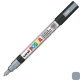 Художественный маркер-краска POSCA 0,9 -1,3 мм, конусообразный наконечник, серебристый, uni PC-3M.Silver