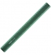 Линейка пластиковая 30 см,  матовая,  Axent 7530-05-a зеленый