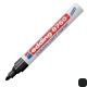 Маркер лаковий 2,0 - 4,0 мм, конусний письмовий вузол, чорний, Edding Industry Paint marker e-8750/01