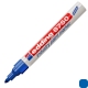Маркер лаковий 2,0 - 4,0 мм, конусний письмовий вузол, синій, Edding Industry Paint marker e-8750/03
