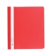 Папка скоросшиватель пластиковая A5 с прозрачным верхом, Buromax BM.3312-05 красный
