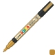 Художественный маркер-краска POSCA 0,9 -1,3 мм, конусообразный наконечник, золотой, uni PC-3M.Gold