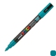 Художественный маркер-краска POSCA 0,9 -1,3 мм, конусообразный наконечник, изумрудный, uni PC-3M.Em.Green