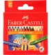 Крейда воскова 24 кольори, d8 мм, Faber-Castell 120057