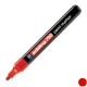 Маркер лаковый 2,0 - 3,0 мм, конусообразный наконечник, красный, Edding Paint marker e-790/02