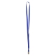 Шнурок для бейджа с металлическим карабином шириной 10 мм, длиной 450 мм AXENT 4532-02-A синий