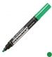 Маркер перманентный 1-4,6 мм, клиноподобный наконечник, зеленый, Centropen Permanent 8576/04