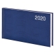 Еженедельник карманный датированный BRUNNEN 2020 Wave, синий, артикул 73-755 76 30 код 43229