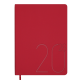 Щоденник датований 2026 STEEL, A5, червоний Buromax BM.2127-05