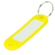 Брелоки для ключей  60 х 20 мм в желтом цвете JOBMAX Buromax ВМ.5473-99