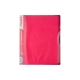 Папка пластиковая с 20 файлами А5 AXENT 1220-12-A розовый
