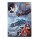 Папка для труда COSMO STAR, картонная, на резинке А4 (300х212х28мм), ZiBi KIDS Line ZB.14912