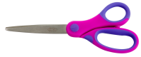 Ножиці дитячі з гумовими вставками 152 мм Zibi KIDS Line ZB.5015-10 рожевий