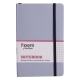 Записна книжка Partner Soft А5- на 96 арк. кремовий блок в клітинку AXENT 8206-34-A срібло