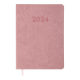 Щоденник  датований 2024 DESEO, А5 Buromax BM.2143-10 рожевий
